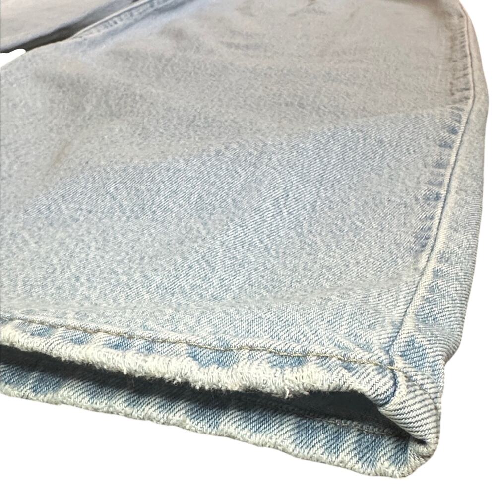 Levis Baggy Jeans Living Legend Light Wash Belted High Rise Wide Leg 30 - Picture 7 of 15